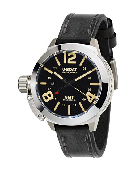картинка ЧАСЫ U-BOAT CLASSICO 45 BK GMT 8050 от магазина Одежда+