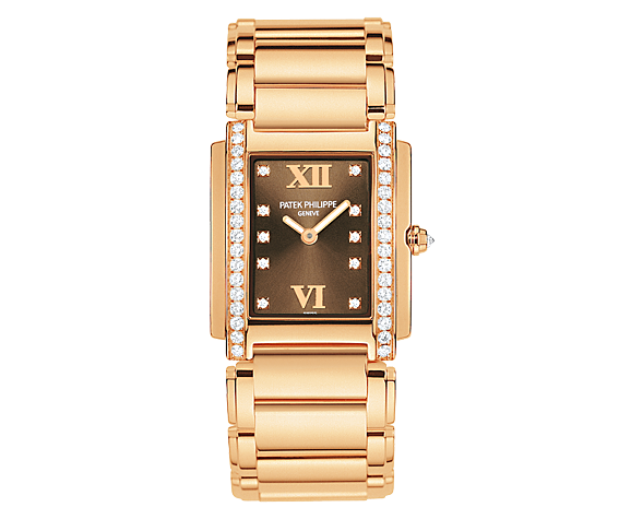 картинка ЧАСЫ PATEK PHILIPPE TWENTY~4® QUARTZ 4908/11R-010 от магазина Одежда+