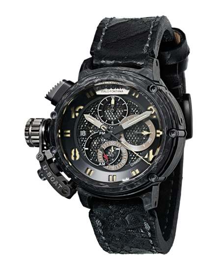 картинка ЧАСЫ U-BOAT CHIMERA 46 CARBON-TITANIUM 8057 от магазина Одежда+