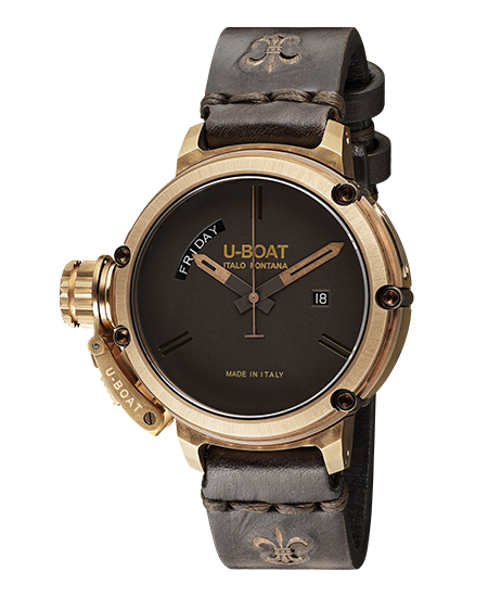 картинка ЧАСЫ U-BOAT CHIMERA 46 DAY DATE BRONZE 7538 от магазина Одежда+
