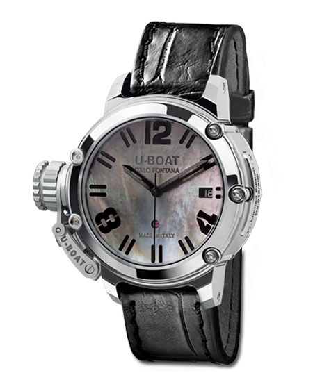 картинка ЧАСЫ U-BOAT CHIMERA 40 SS MOTHER OF PEARL 8019 от магазина Одежда+