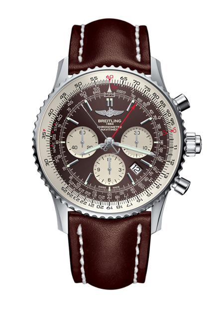 картинка ЧАСЫ BREITLING NAVITIMER RATTRAPANTE AB031021.Q615.443X.A20BA.1 от магазина Одежда+
