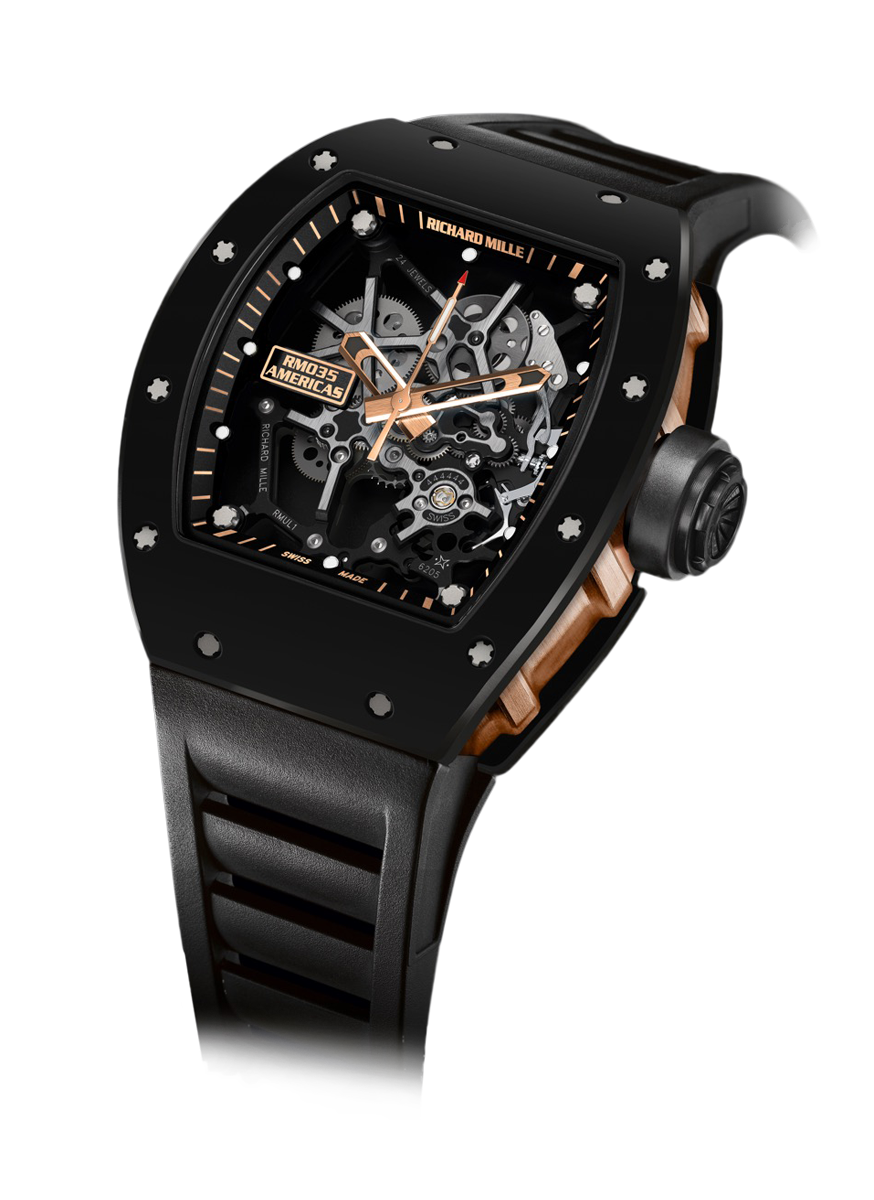 картинка ЧАСЫ RICHARD MILLE RM 035 BLACK TORO от магазина Одежда+