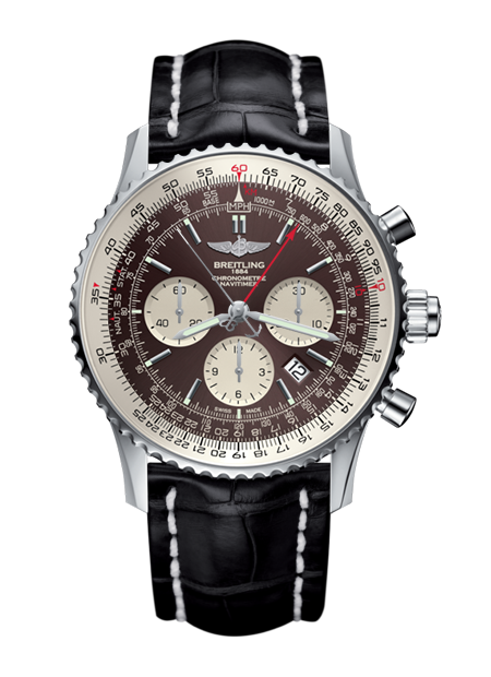 картинка ЧАСЫ BREITLING NAVITIMER NAVITIMER RATTRAPANTE AB031021.Q615.761P.A20D.1 от магазина Одежда+