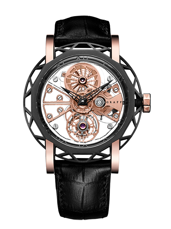 картинка ЧАСЫ GRAFF MASTERGRAFF STRUCTURAL SKELETON AUTOMATIC 46 ММ MGSTA46DLCRG от магазина Одежда+