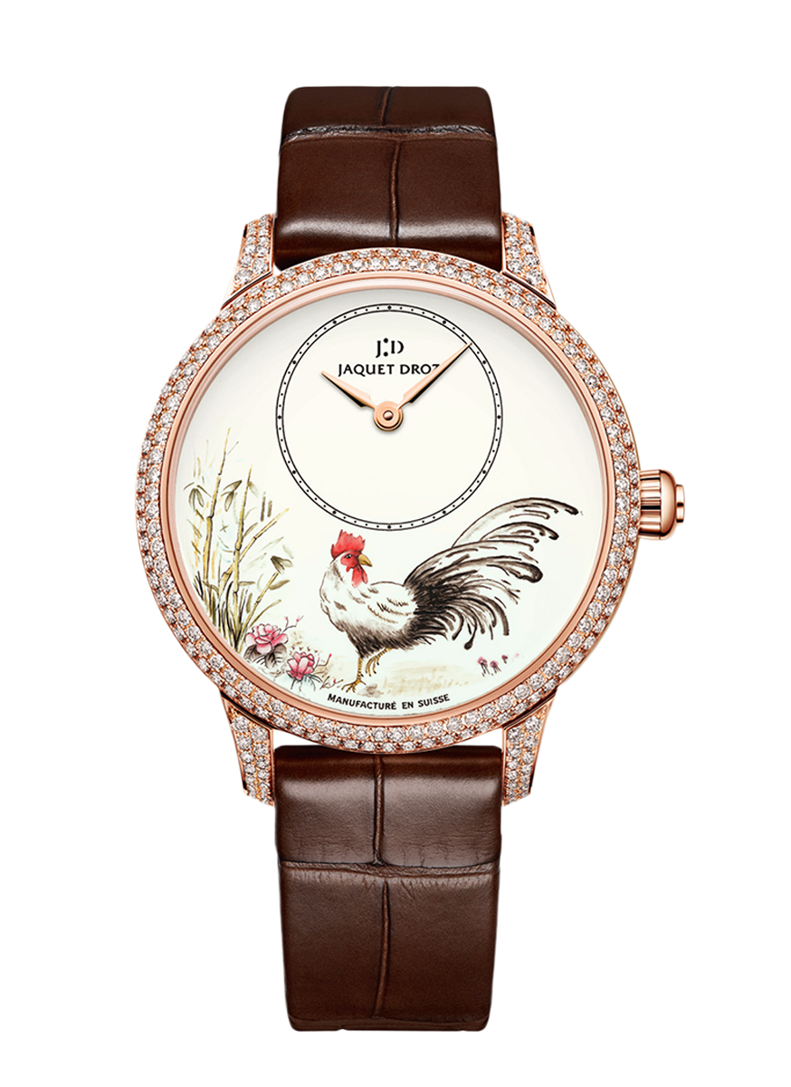картинка ЧАСЫ JAQUET DROZ PETITE HEURE MINUTE ROOSTER J005003222 от магазина Одежда+