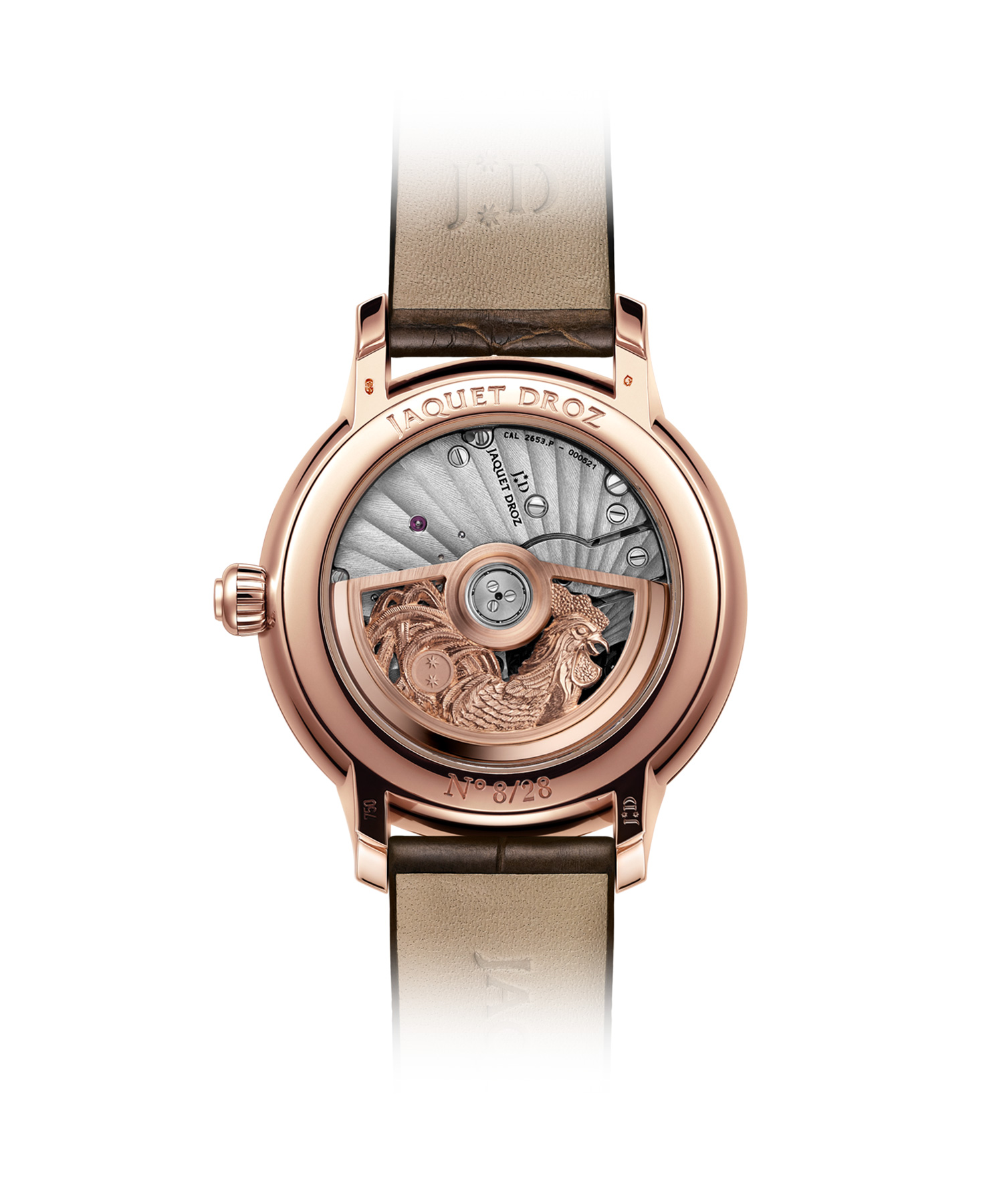 картинка ЧАСЫ JAQUET DROZ PETITE HEURE MINUTE ROOSTER J005003222 от магазина Одежда+