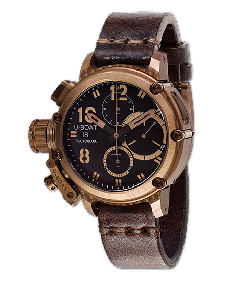 картинка ЧАСЫ U-BOAT CHIMERA 43 BRONZE CHRONO 8014 от магазина Одежда+