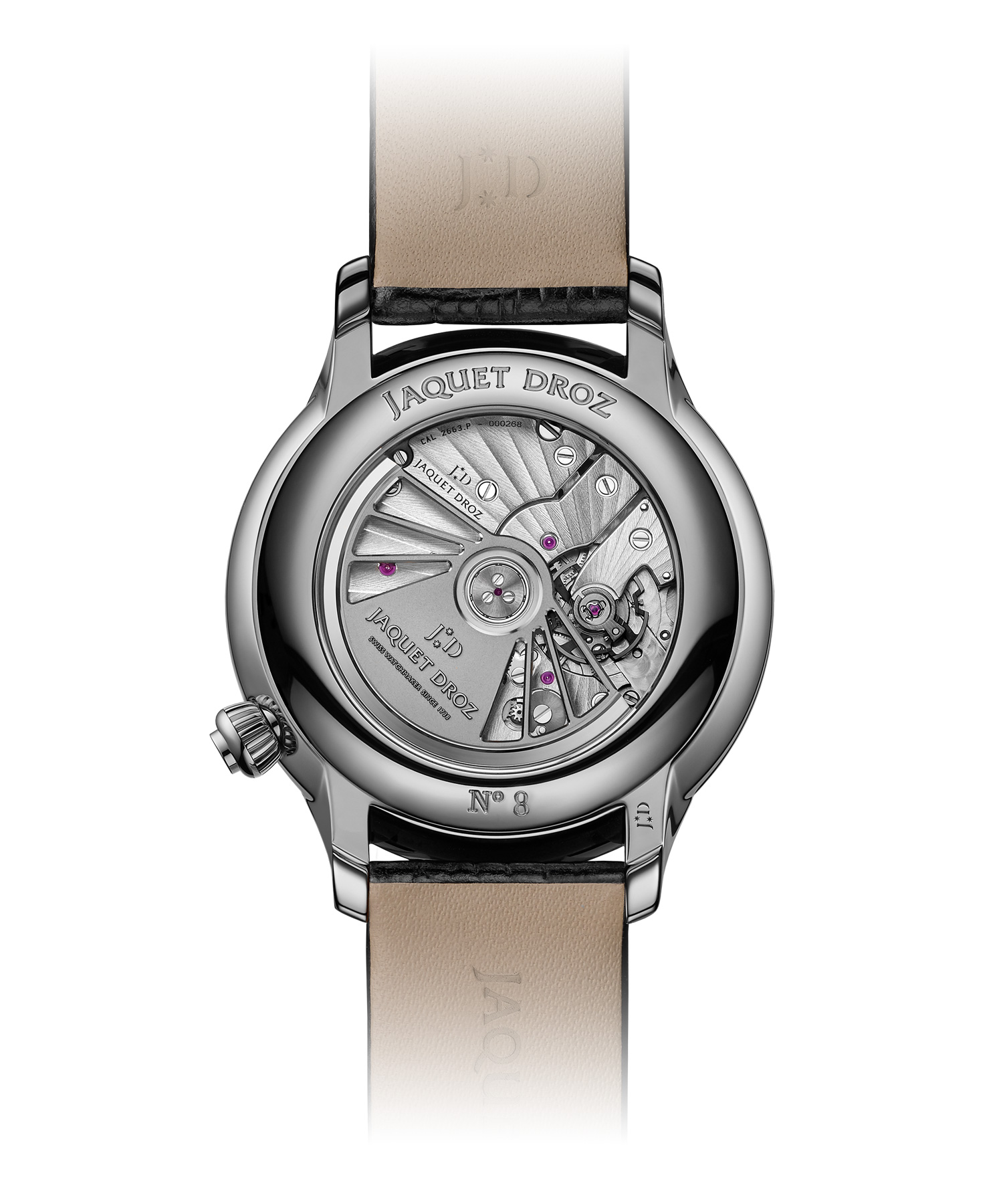 картинка ЧАСЫ JAQUET DROZ GRANDE SECONDE OFF-CENTERED ONYX J006010270 от магазина Одежда+