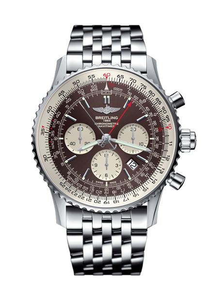 картинка ЧАСЫ BREITLING NAVITIMER RATTRAPANTE AB031021.Q615.453A от магазина Одежда+