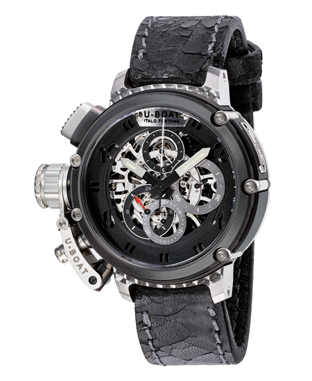 картинка ЧАСЫ U-BOAT CHIMERA 46 SS SKELETON 8028 от магазина Одежда+