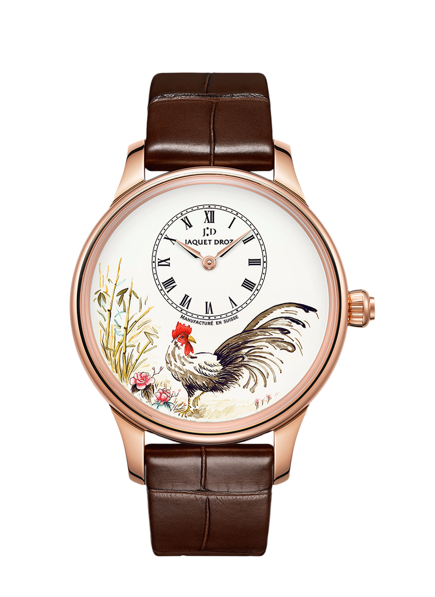 картинка ЧАСЫ JAQUET DROZ PETITE HEURE MINUTE ROOSTER J005013216 от магазина Одежда+