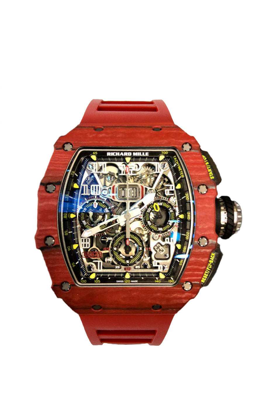 картинка ЧАСЫ RICHARD MILLE RM 11-03 RED QTPT FLYBACK CHRONO от магазина Одежда+