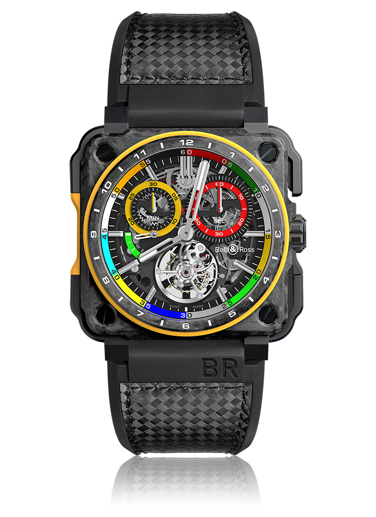 картинка ЧАСЫ BELL & ROSS BRX1 TOURBILLON RS17 BRX1-CHTB-RS17 от магазина Одежда+