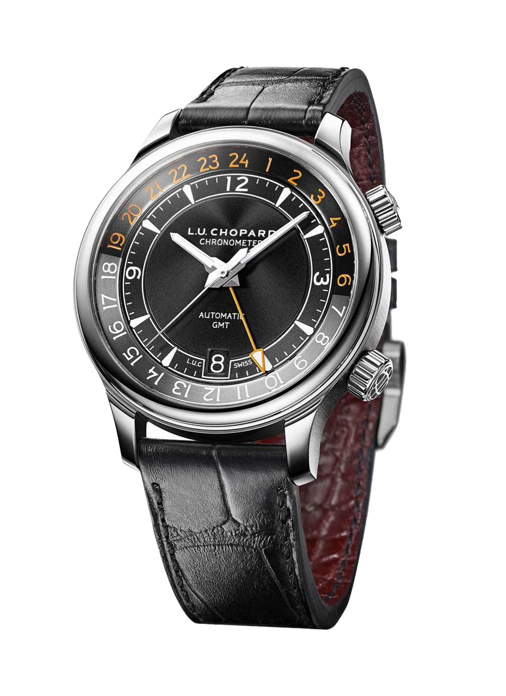 картинка ЧАСЫ CHOPARD L.U.C GMT ONE 168579-3001 от магазина Одежда+