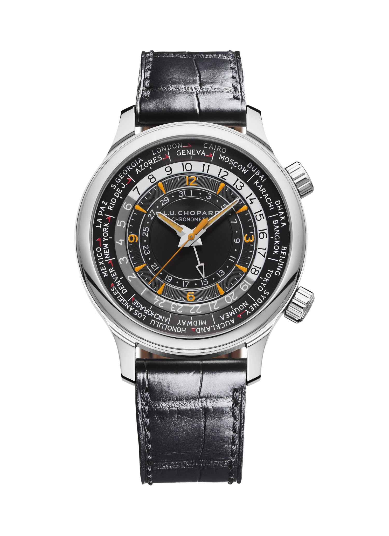 картинка ЧАСЫ CHOPARD L.U.C TIME TRAVELER ONE 168574-3001 от магазина Одежда+