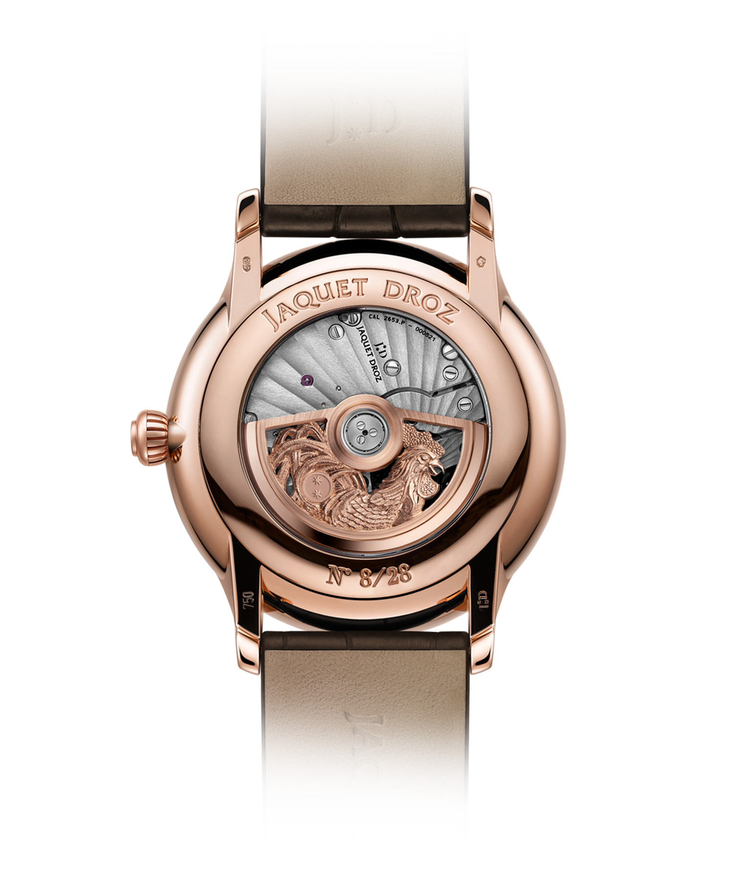 картинка ЧАСЫ JAQUET DROZ PETITE HEURE MINUTE ROOSTER J005013216 от магазина Одежда+