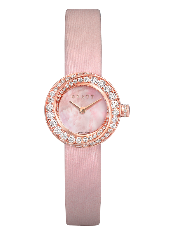 картинка ЧАСЫ GRAFF PINK MOTHER OF PEARL DIAL GSP19WGPMPD от магазина Одежда+