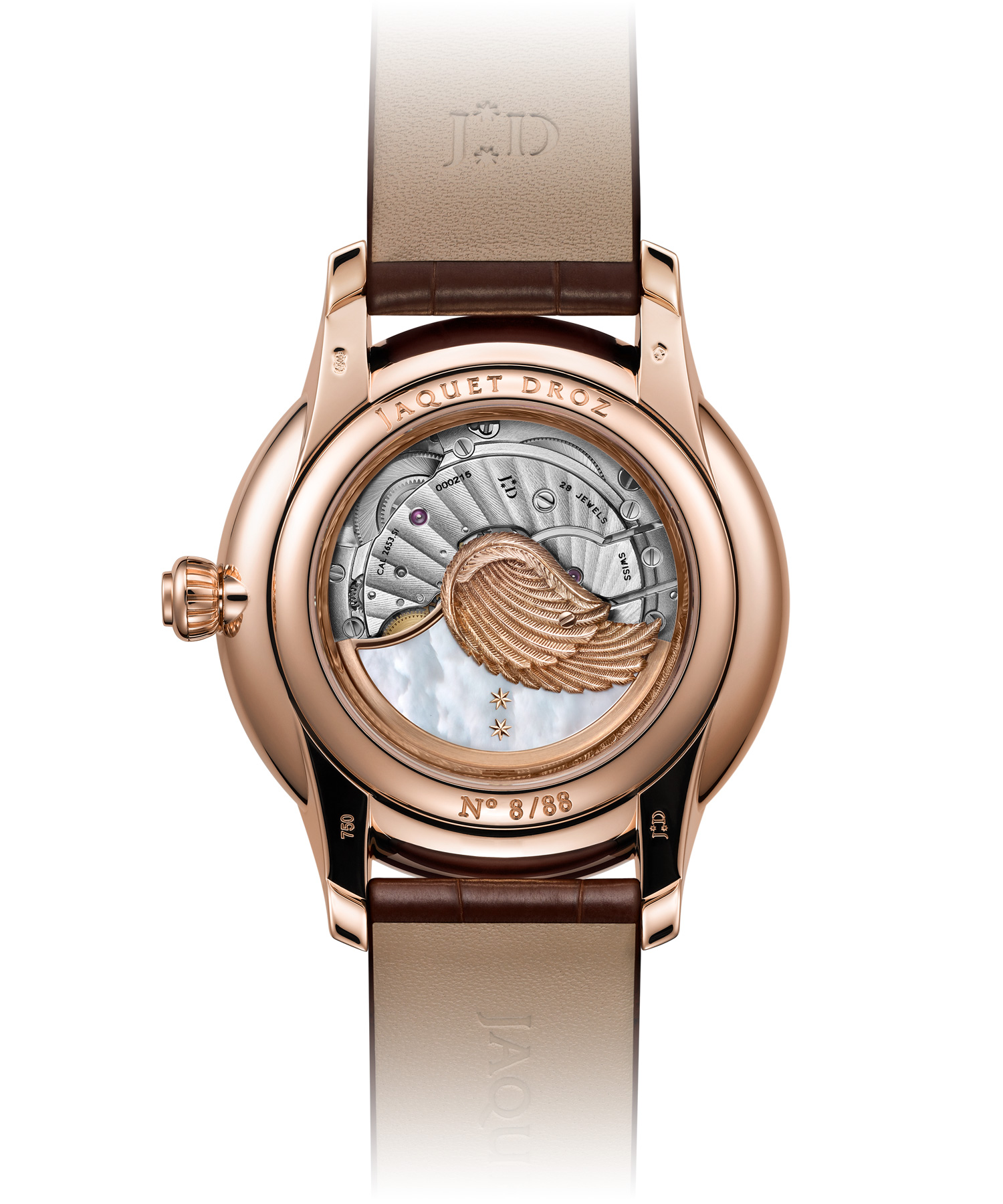 картинка ЧАСЫ JAQUET DROZ PETITE HEURE MINUTE RELIEF SEASONS J005023283 от магазина Одежда+