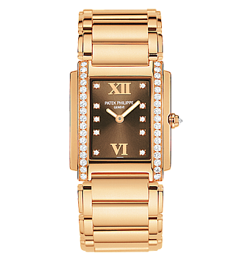 картинка ЧАСЫ PATEK PHILIPPE TWENTY~4® QUARTZ 4908/11R-010 от магазина Одежда+