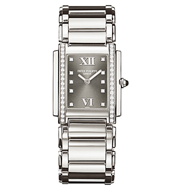картинка ЧАСЫ PATEK PHILIPPE TWENTY~4® QUARTZ 4910/10A-010 от магазина Одежда+