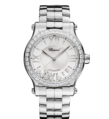 картинка ЧАСЫ CHOPARD HAPPY DIAMONDS SPORT 36 ММ AUTOMATIC 278559-3004 от магазина Одежда+