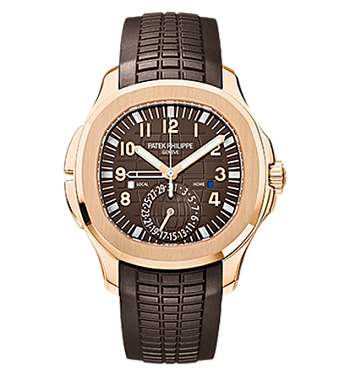 картинка ЧАСЫ PATEK PHILIPPE AQUANAUT TRAVEL TIME 5164R-001 от магазина Одежда+