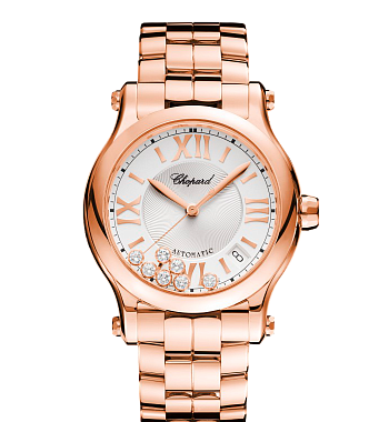 картинка ЧАСЫ CHOPARD HAPPY DIAMONDS SPORT 36 ММ AUTOMATIC 274808-5002 от магазина Одежда+