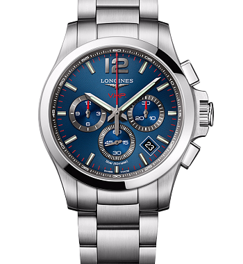 картинка ЧАСЫ LONGINES CONQUEST V.H.P. L3.717.4.96.6 от магазина Одежда+