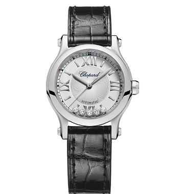 картинка ЧАСЫ CHOPARD HAPPY DIAMONDS SPORT 30 ММ AUTOMATIC 278573-3001 от магазина Одежда+