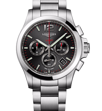 картинка ЧАСЫ LONGINES CONQUEST V.H.P. L3.717.4.56.6 от магазина Одежда+