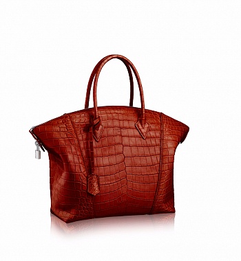 картинка СУМКА LOUIS VUITTON LOCKIT NM CROCODILE N91827 от магазина Одежда+