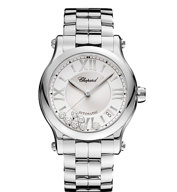 картинка ЧАСЫ CHOPARD HAPPY DIAMONDS SPORT 36 ММ AUTOMATIC 278559-3002 от магазина Одежда+