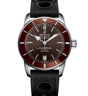 картинка ЧАСЫ BREITLING SUPEROCEAN HERITAGE II 42 AB201033.Q617.200S.A20D.2 от магазина Одежда+