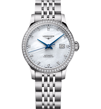 картинка ЧАСЫ LONGINES LONGINES RECORD CHRONOMETER CERTIFIED L2.321.0.87.6 от магазина Одежда+