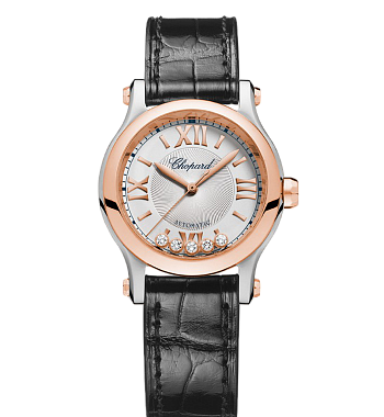 картинка ЧАСЫ CHOPARD HAPPY DIAMONDS SPORT 30 ММ AUTOMATIC 278573-6001 от магазина Одежда+