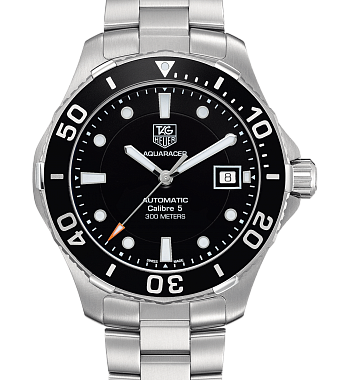 картинка ЧАСЫ TAG HEUER AQUARACER CALIBRE 5 300M 41 ММ WAN2110.BA0822 от магазина Одежда+